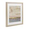 Stupell Industries Soft Sea Abstract Framed Print Under Glass, design by Patricia Pinto